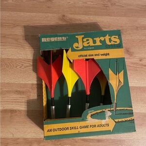Jarts Outdoor Game Set - Red and Yellow